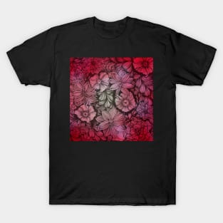 Red flowers T-Shirt